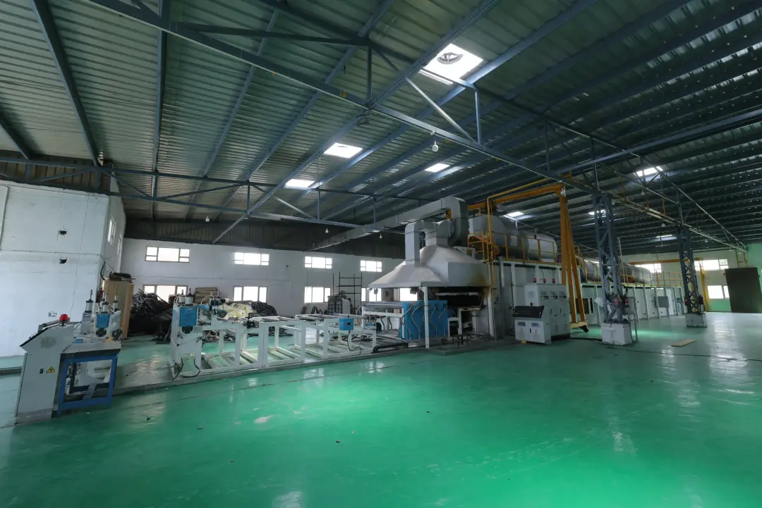 Foam processing on the production floor